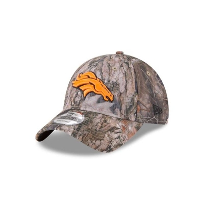 Denver Broncos Gorra | New Era NFL True Timber 9twenty Adjustable Cap Mexico - Marrom